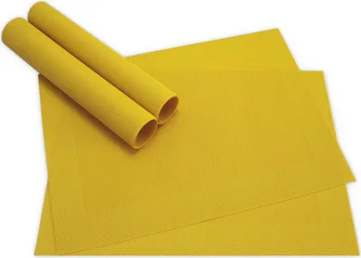 Produktbild von Tischsets BORDA 4er Set Gelb als Tischuntersetzer