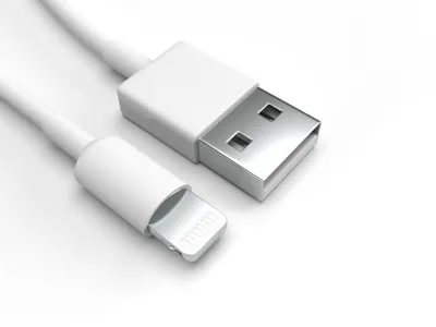 Produktbild von Lightning Ladekabel für Apple iPhone SE Weiß 2 x 2 m Handy Schnellladekabel Datenkabel