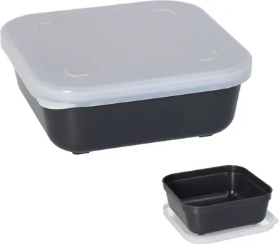 Obrázok produktu pre MIKADO Krabička na larvy s perforovaným vekom Krabička na larvy Krabička na návnady Krabička na návnady 1,2 l 16x16x6cm