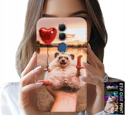 Produktbild von Hülle Für Huawei Mate 20 Lite - Bedruckter Süsser Pygmäen-Igel, Etui