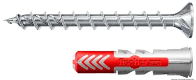 Produktbild von fischer Universaldübel DuoPower 8 x 40 FPF II, 50 Stück