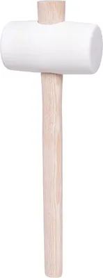 Produktbild von KS TOOLS Gummihammer weiss, 500g ( 140.1235 )
