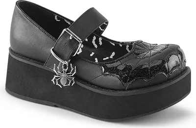 Produktbild von SPRITE-05 Damen Sandale von DemoniaCult, Schwarz EU 42, US 12