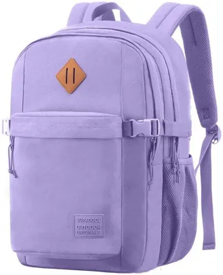 Produktbild von Leichter Rucksack für Männer und Frauen, groß, lila, Laptopfach