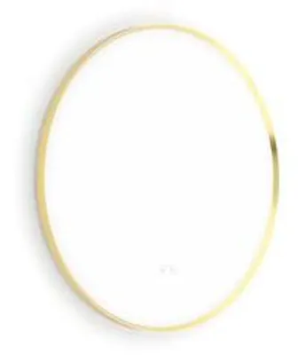 Obrázok produktu pre LED Okrúhle zrkadlo do kúpeľne s osvetlením v ráme Nimco ZP 61000 Ø 60 cm IP 44