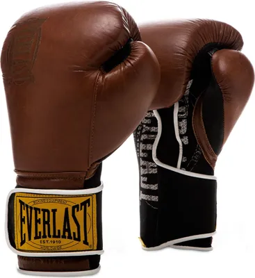 Zdjęcie produktu dla Everlast 1910 Klasyczne rękawice treningowe, brązowe 14oz