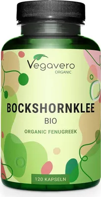 Produktbild von Vegavero Bockshornklee | 120 Kapseln | -Qualität aus Europa und Indien | vegan