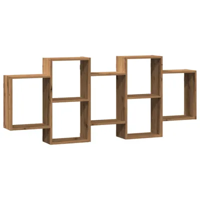 Image de Étagère murale chêne artisanal 159x18x65 cm bois d'ingénierie
