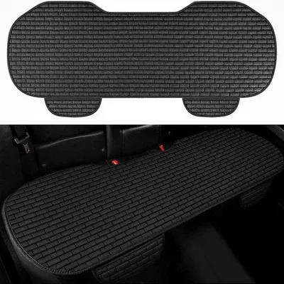 Produktbild von Unyqoos® wasserdichte, atmungsaktive Sitzauflage 134 x 50 cm – rutschfester Sitzkissenbezug für Auto, Bürostuhl & Rollstuhl, Leinenfasern