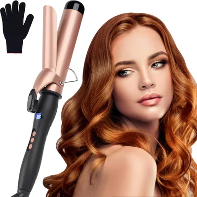 Obrázek produktu pro 32mm kulma s nastavitelnou teplotou a zápornými ionty pro velké vlny