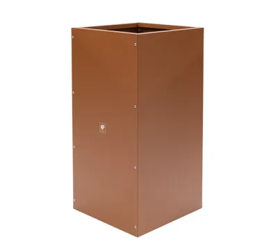 Produktbild von Herstera Garden Cube High Outdoor Pflanzsäule Rost 250 L