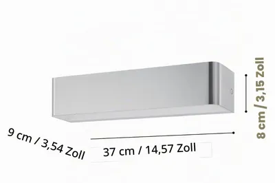 Produktbild von EGLO Sania 4, Oberfläche, Rechteck, IP20, Nickel