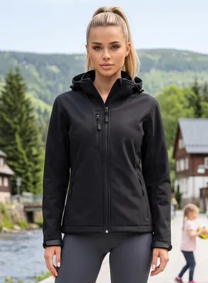 Immagine prodotto di Giacca softshell da donna ALTISPORT NP/ALW125, colore nero, taglia L