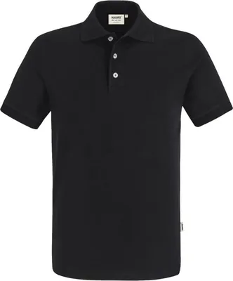 Produktbild von HAKRO Poloshirt Stretch 822, schwarz, XL