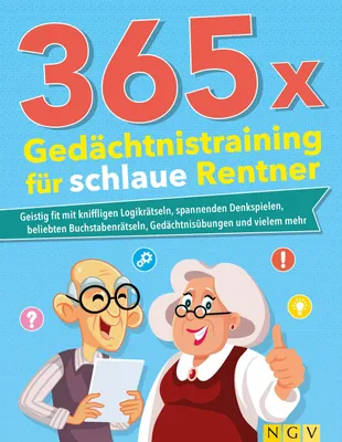 Produktbild von 365 x Gedächtnistraining für schlaue Rentner