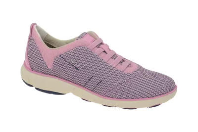 Produktbild von Geox NEBULA Damenschuhe - sportliche Slipper - Halbschuhe pink Freizeit NEU