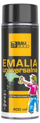 Produktbild von Bausolid Universal-Sprühfarbe RAL 9005 – Schwarz glänzend 400 ml