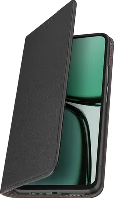 Obrázek produktu pro Avizar, Peněženkový kryt pro Realme C61, držák na karty a stojánek, černý