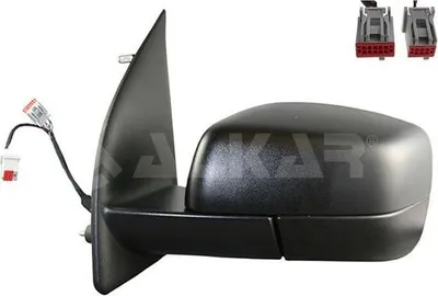 Produktbild von ALKAR 9035048 Außenspiegel Seitenspiegel Links für LAND ROVER Freelander 2 SUV (L359) Beheizt Konvex Elektrisch