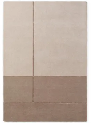 Produktbild von Villeroy & Boch Wollteppich Presilda, Creme Beige, handgewebt, wärmeisolierend - 160x230 cm