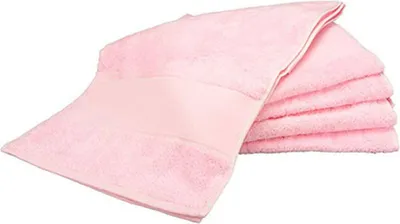 Produktbild von A&R 703.50 | PrintMe Sport Towel / 30 x 140 cm - Farbe: Light Pink - Größe: 30 x 140 cm