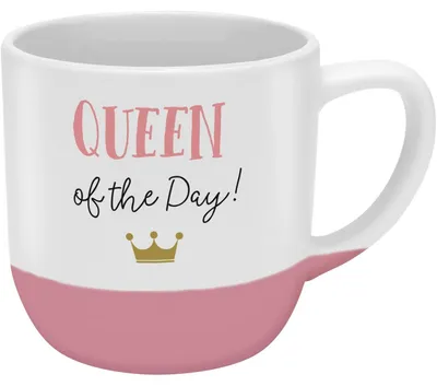 Obrázek produktu pro GRUSS & CO Tasse rund "Oueen of the day"