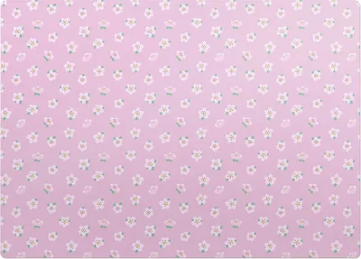 Produktbild von Pastellblumenmuster – Bodenschutzmatte – Stuhlunterlage 140x100 cm – Rutschfest – Hartbodenmatte