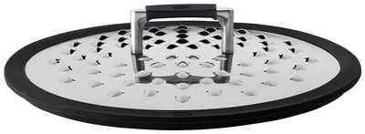 Produktbild von RÖSLE Spritzschutz Silence PRO 24 / 28 cm Edelstahl 91498