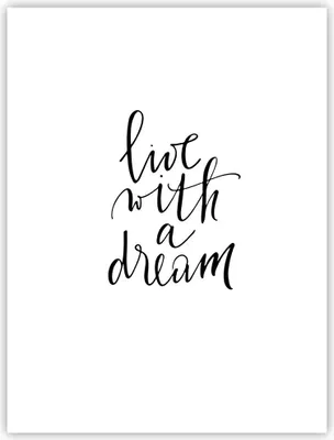 Produktbild von Poster - Poster ohne Rahmen - Handschriftlich Live Ein Traum - 30x40 cm - Wand Bild - Wanddeko - Wandbilder - Kunstposter - Wandposter - Bilder - Kunstdruck - Wanddekoration - P2XPA30x40-4423