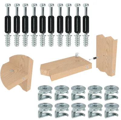 Produktbild von 100 x Möbelverbinder Exzenterverbinder EURO 34