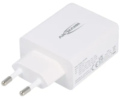 Immagine prodotto di Caricabatterie USB Ansmann HC430, caricabatterie a 4 porte, 30W, bianco