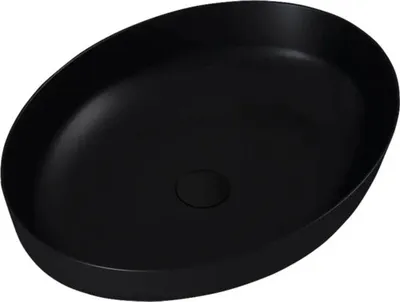 Obrázek produktu pro Umyvadlo na desku Jungborn - sanitární keramika černá 520 mm 145001