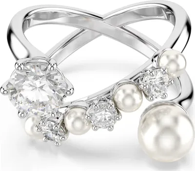 Obrázok produktu pre Dámsky prsteň Swarovski 5705612 Strieborná farba 15