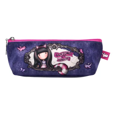 Produktbild von Gorjuss Cheshire cat Cheshire cat Schulmappe Rosa Lila (22,3 x 8,8 x 5,7 cm)