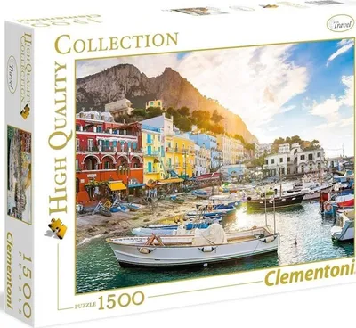 Zdjęcie produktu dla Clementoni - Puzzle Capri 1500 elementów, oryginalny produkt premium do układania