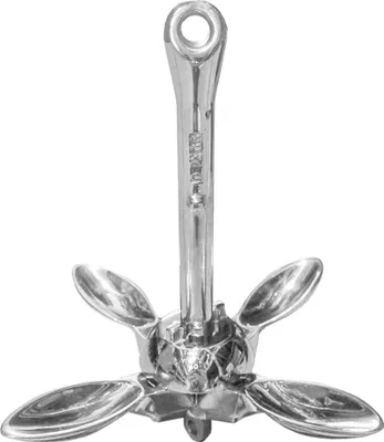 Produktbild von Oem Marine Edelstahl Faltanker Silber 1.50 kg Silber 1.50 kg