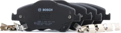 Produktbild von BOSCH Bremsbeläge Satz Vorne für TOYOTA AURIS (NRE15, ZZE15, ADE15, ZRE15, NDE15) 0 986 494 638