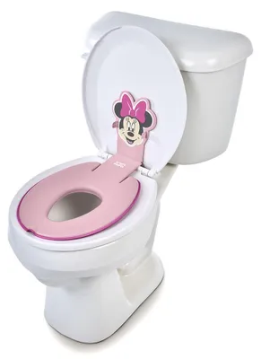 Obrázek produktu pro BRIGHT STARTS Redukce na WC nalepovací Flip & Sit™ MINNIE MOUSE™ 18m+, do 23kg