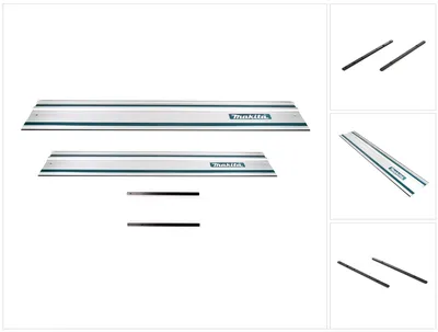 Produktbild von Makita Führungsschienen Set Führungsschiene 1400mm + Führungsschiene 1000mm + 2x Führungsschienenverbinder