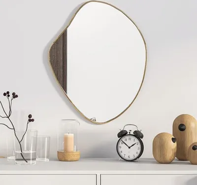 Produktbild von "im Angebot" Wandspiegel Golden 50x40 cm - Wandspiegel CC15804
