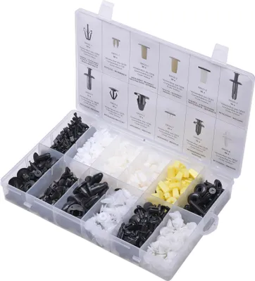 Image de SW-Stahl S8025 Assortiment de clips de fixation 370 pièces Mitsubishi