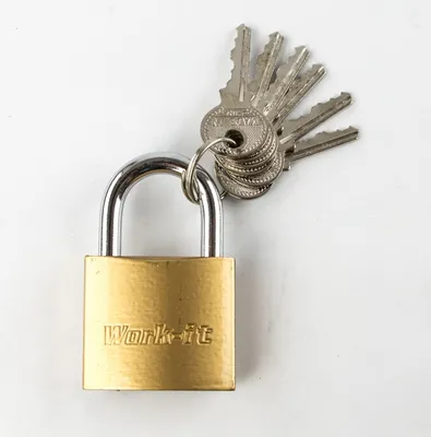 Produktbild von Work-it Vorhängeschloss Gehärtet 60mm 1 Stück