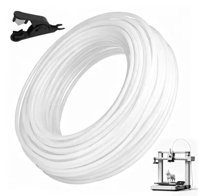 PTFE-Schlauch 12 m, 2,5×4 mm, für 1,75 mm Filament, mit Cutter
