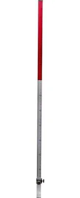Produktbild von Baustellen-Nivellierlatte, mit Dosenlibelle, 131-242 cm