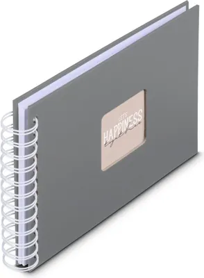 Obrázek produktu pro Hama 00009836, Šedá, 50 listy, Kroužková vazba, 10 x 15, Bílá, 50 listy