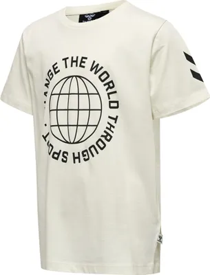 Produktbild von hummel hmlGLOBAL T-Shirt Kinder marshmallow 110