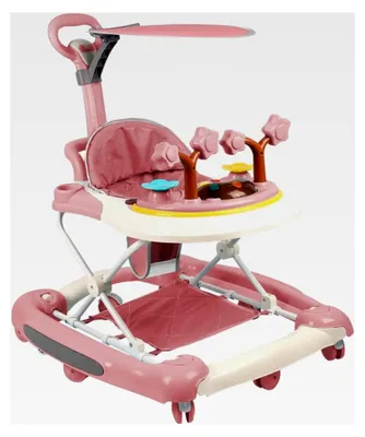 Produktbild von Lauflernhilfe für Babys, mitwachsend, 3-in-1, höhenverstellbar, von 6 bis 18 Monaten, Rosa