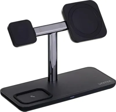 Immagine prodotto di Unitek Magnetisches Ladegerät 3In1, Iphone, 15W, P1212A (P1212A)