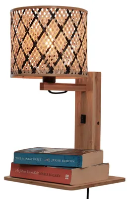 Obrázek produktu pro GOOD&MOJO - Nástěnná lampa Java - Bambus - 30x22x52cm