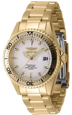 Obrázek produktu pro Invicta Pro Diver 8938OB Pánské Hodinky - Quartz Hnutí - Nerezová Ocel s Bílým Ciferníkem - 38 mm